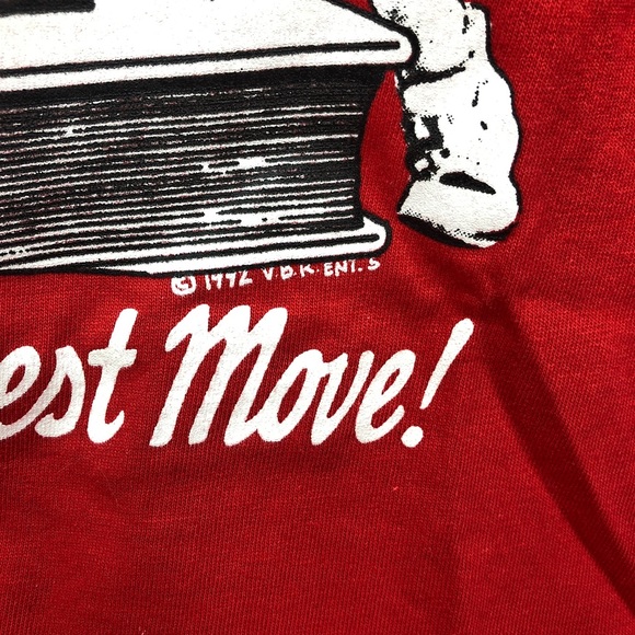 >>SOLD<< DEADSTOCK Nike Single Stitch USA Red NBA - Picture 5 of 7